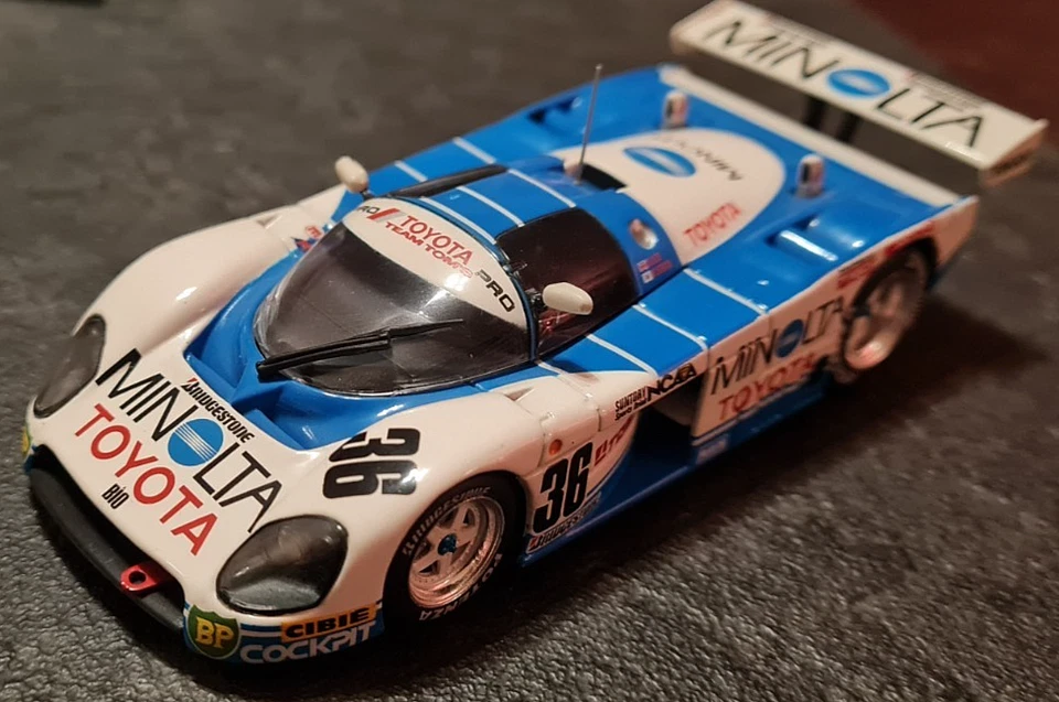 Modellino Le Mans 1:43 Toyota Minolta Toms 1988 88C Lees, Sekiya, Hoshino EBBRO - Immagine 2 di 4
