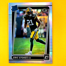 Eric Stokes 2021 Donruss Optic Holo Prizm #251 Green Bay Packers