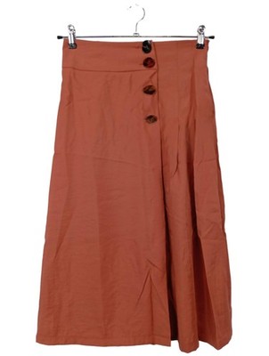 NORMCORE FIRENZE High Waist Rock Damen Rock Gr. DE 38 rostrot Casual-Look