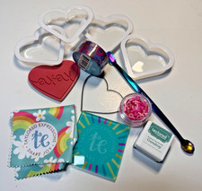Taylored Expressions Advent Calendar Heart Stamp Shaker Kit Valentine plus More