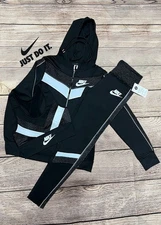 Nike 3 Piece Black Suit Female (Stretchable) (S/M) & (L/XL)