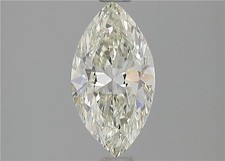 Marquise Cut 1 Carat Cert. GIA Natural Mined Diamond Loose K color VS1 clarity 3750.00 per carat