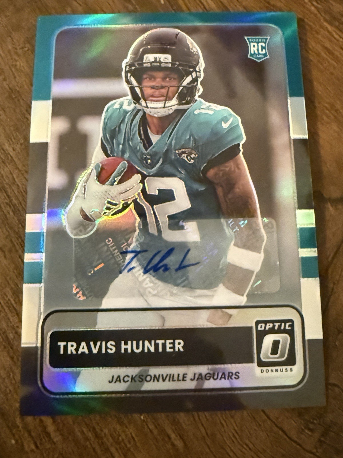 Travis Hunter AUTO RC 2015 RETRO SP #5 2025 Donruss Optic Jaguars 🔥🔥
