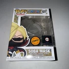 Funko Pop! One Piece Soba Mask  Chase #1277 W/pop protector