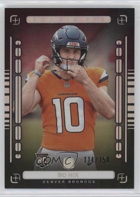 2024 Panini Photogenic Rookie Pix Silver /150 Bo Nix #18 RC 1cz3