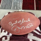 Joe Montana Signed Wilson NFL Football JSA
