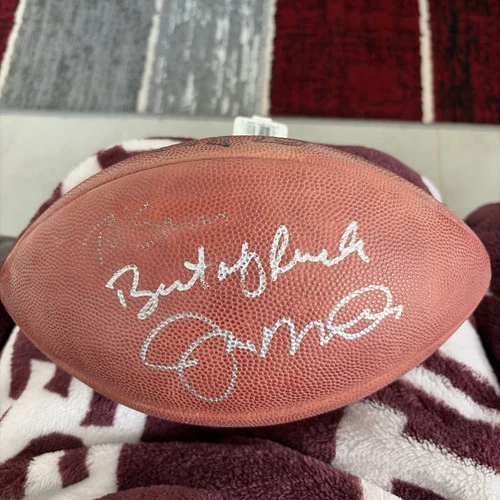 Joe Montana Signed Wilson NFL Football JSA