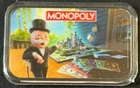 1 Oz .999 Fine Silver Mystery Board Game Monopoly- Own It All! Colorized Bar!!