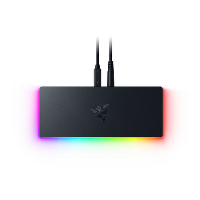 Razer Thunderbolt 5 Dock Desktop-RGB-Dock für mehrere Geräte & Bildschirme, schw