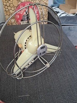 60er italienischer  Ventilator  Vintage  Tischventilator  Italien 70s