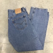 Vintage Levis 501 Jeans Mens Fit 34x29 Blue Denim Made in USA Actual