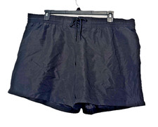 Kona Sol Women's Size 1X Swim Short Black New With Tags