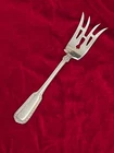 Antique GORHAM Sterling Silver Pierced Serving Fork CHESTERFIELD Pattern 1908