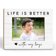 Mom Son Picture Frames - Mom Gifts Photo Frame, Mother Gifts from Sons, My Boys