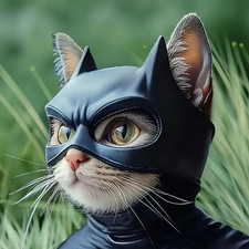 Bat Pet Costume Mask Black Batman Demon Halloween Cosplay for Cat Or Small Dog