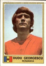 1977 Panini Euro Football 77 #249 Dudu Georgescu Romania Figure