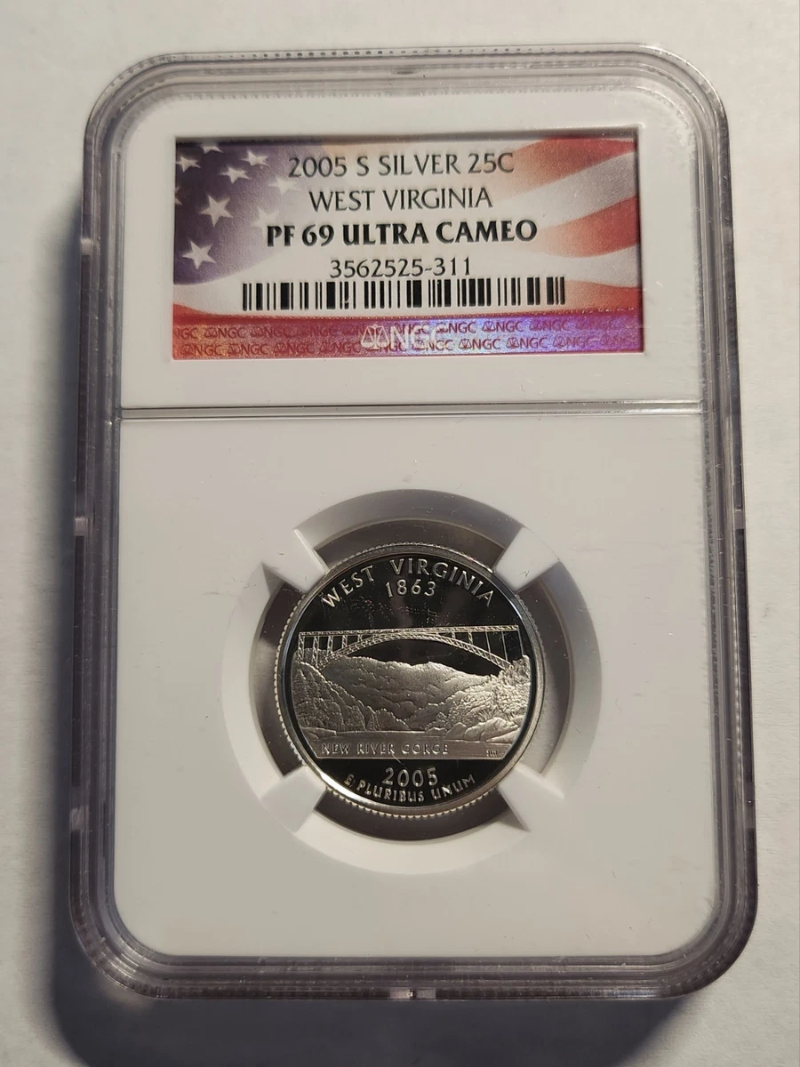 Proof Silver PR 69 NGC US State Quarters 1999-2008 for sale | eBay