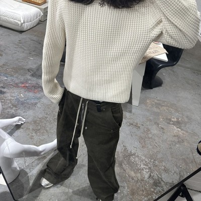 Bottega Veneta Waffle Knit Thermal Longsleeve Shirt | eBay