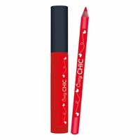 Clementoni Crazy Chic Lipgloss Und Lipliner Kirschrot