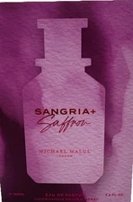 Sangria+Saffron by Michael Malul Eau de Parfum EDP 3.4 Oz Women’s