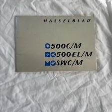Hasselblad 500 C/M 500EL/M SWC Instruction Manual G271