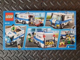 LEGO CITY 60142: Money Transporter, Rare 2017 Version, NEW And Factory Sealed 
