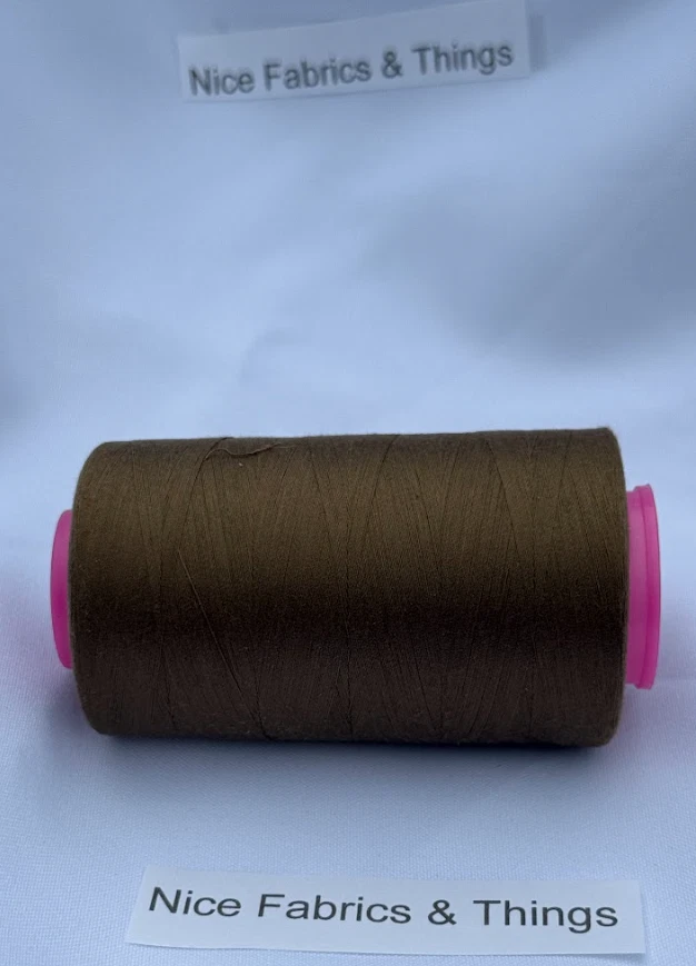 50 Spools -Brown AX 688 Multi Purpose Sewing Thread - Image 3 of 3