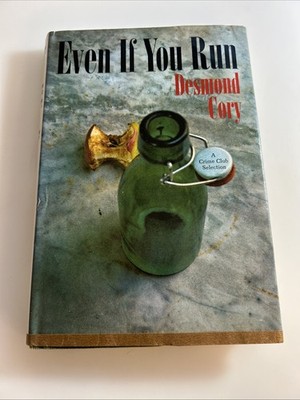 Even if You Run by Desmond Cory Vintage 1971 Mystery xlib HB/DJ 2924