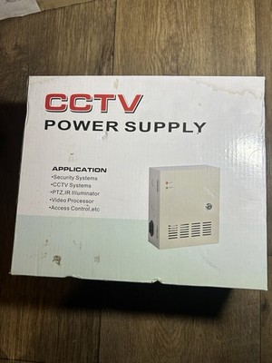 CP1209-10A Power Supply 12V 10A 9CH Beige PTC Fuse LED Indicator Protection