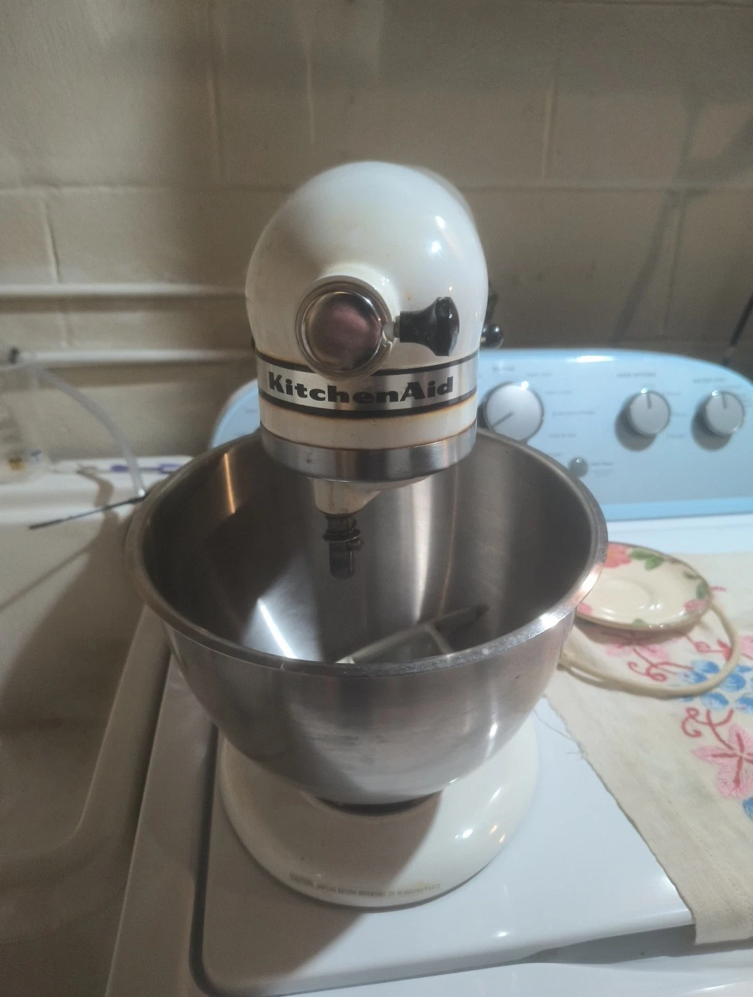 Kitchenaid Mixer Stand Model Classic White Tested Works