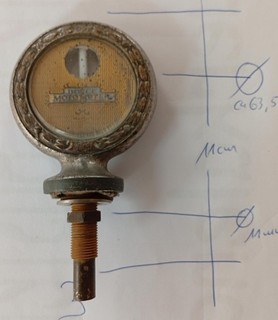 Boyce Motometro Indicatore di Temperatura per Radiatore Anteguerra Rarissimo