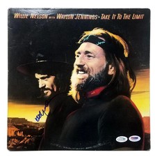 Willie Nelson Signed Autographed Record Album LP ACOA PSA