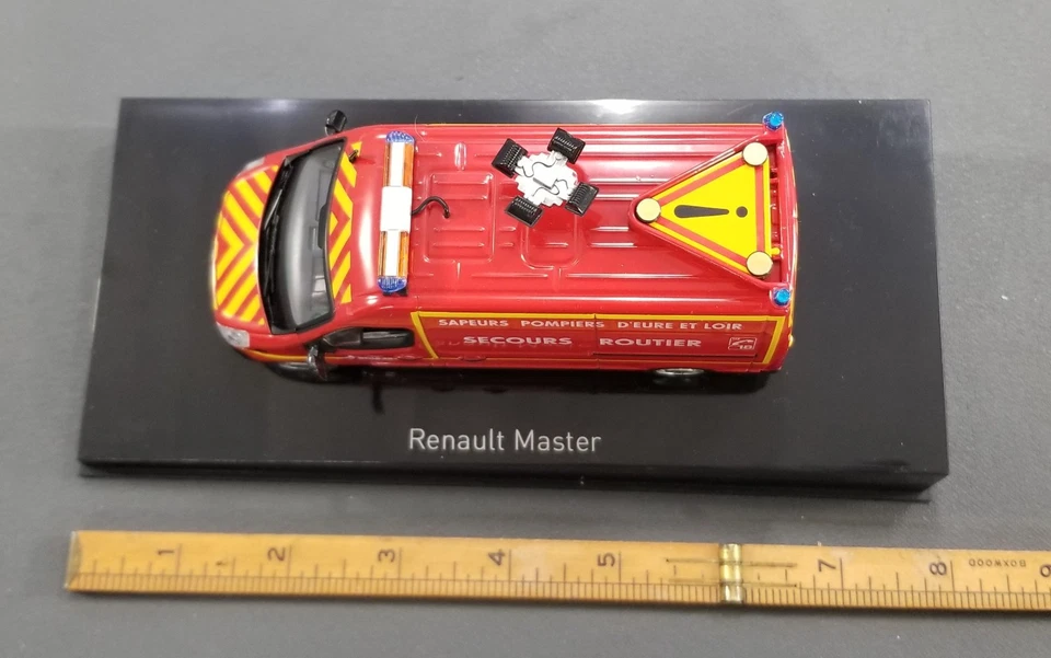 Norev 1/43 Scale Renault Master Van Secours Routier IOB - Image 3 of 4