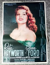 Soggettone 1F - TRINIDAD Rita Hayworth - Movie Poster Affiche Manifesto