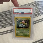 Pokemon Ivysaur Base Set Uncommon Card 30/102 Unlimited Edition 1999 WOTC Psa 7
