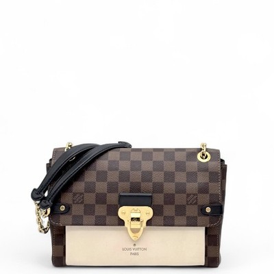 Louis Vuitton Vavin Pm Grained Calfskin Damier Ebene (dh1024m2)