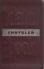 1950 Chrysler Data Book Dealer Facts Album Options Accessories Specs