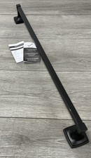 Amerock BH36094MB Towel Bar - Matte Black READ