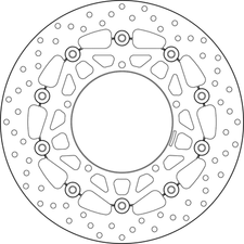 14903 - compatible with Yamaha MT-10 TOURER EDITION (RN45) 1000 2017-2019 disc 