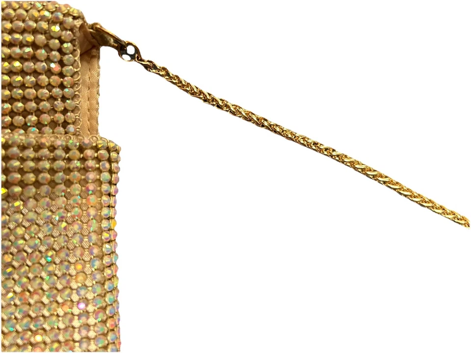 Jessica McClintock Bonnie тонкий со стразами вечер застежки с золотой цепочкой ремень - Изображение 3 из 4