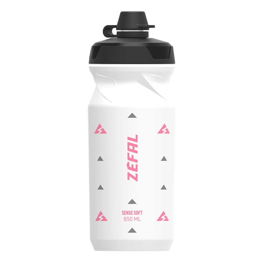 ZEFAL Sense Soft 65 No-Mud Water Bottle 650ml White 2490₽