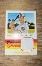2020 Topps Heritage - Clubhouse Collection Relics Trey Mancini #CCR-TM (MEM)