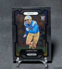 Laiatu Latu Rookie RC 2024 Prizm Draft Picks Card #121 UCLA Bruins/Colts. rookie card picture