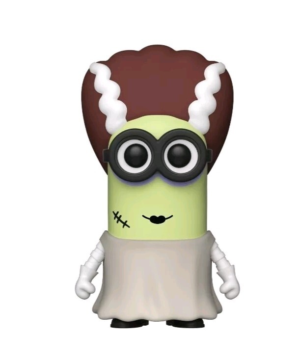 Funko Pop! Movies - Minions - Bride Kevin #970 W Soft Protector *Db