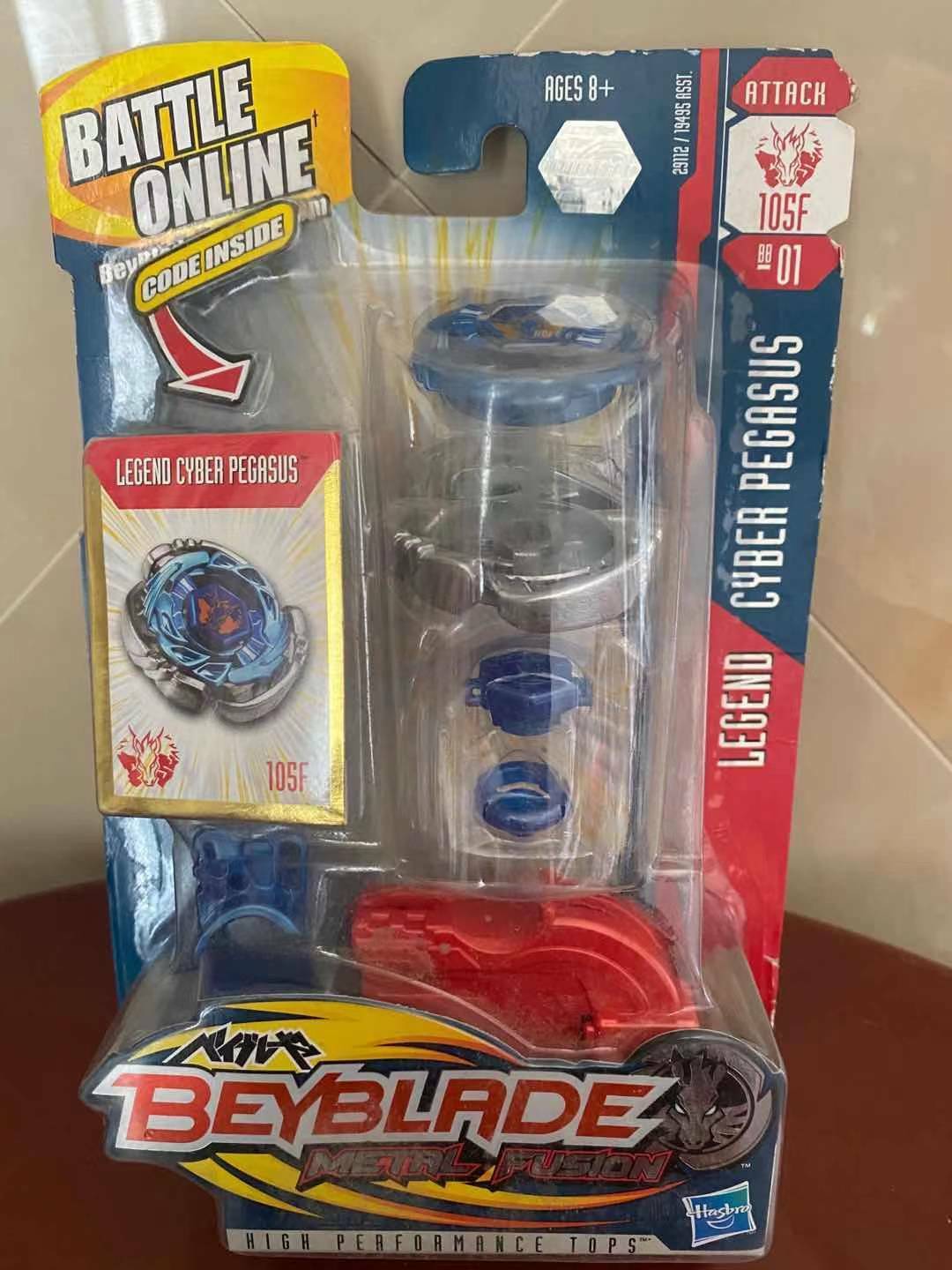 Out of Hasbro Beyblade Metal Fusion BB-01 LEGEND CYBER PEGASUS 105F | eBay