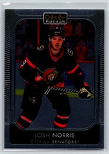 2021-22 O-Pee-Chee Platinum Josh Norris Ottawa Senators #93