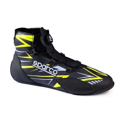 Bottes De Karting En Cuir Noir WINNET - Adulte/Enfant - Résistantes Aux Huiles - Neuf Avec Boîte