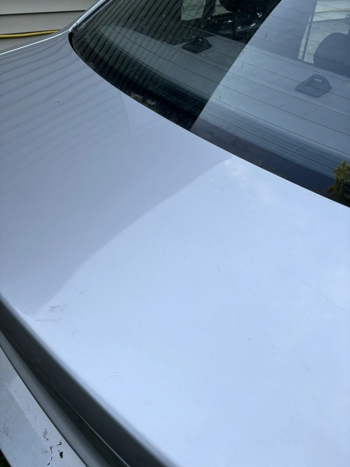 BMW E90 M3 LCI 2009-2011 tapa maletero 328i 335i 335d 328 335 Titan plateado 4 puertas Foto 3 de 4