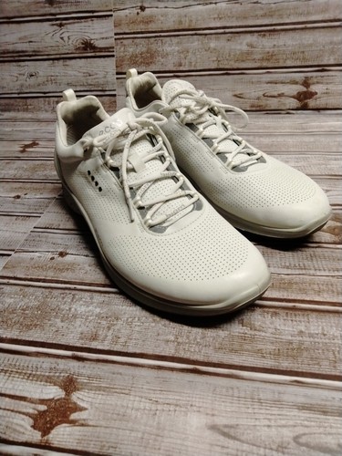 ECCO Biom Fjuel Train Walking Shoes White Yak Leather Size 44 | eBay