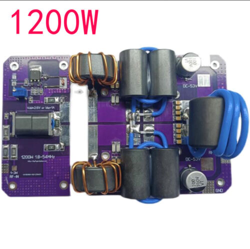 1200W 1.8 - 54MHz SW Shortwave Power Amplifier Board MRFX1K80H BLF188 Power Amp - Afbeelding 1 van 5